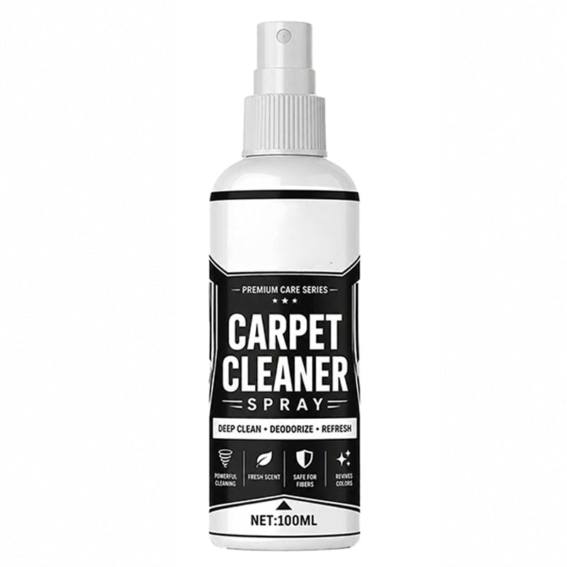 🥳2026 HOT SALE🥳💞50K+ SOLD! 🧼💨 Deep Clean Carpet & Fabric Spray – Micro‑foam lifts embedded dirt & stains, neutralises odours. Great for carpets, upholstery & car interiors – spot clean with ease! 🏠✨