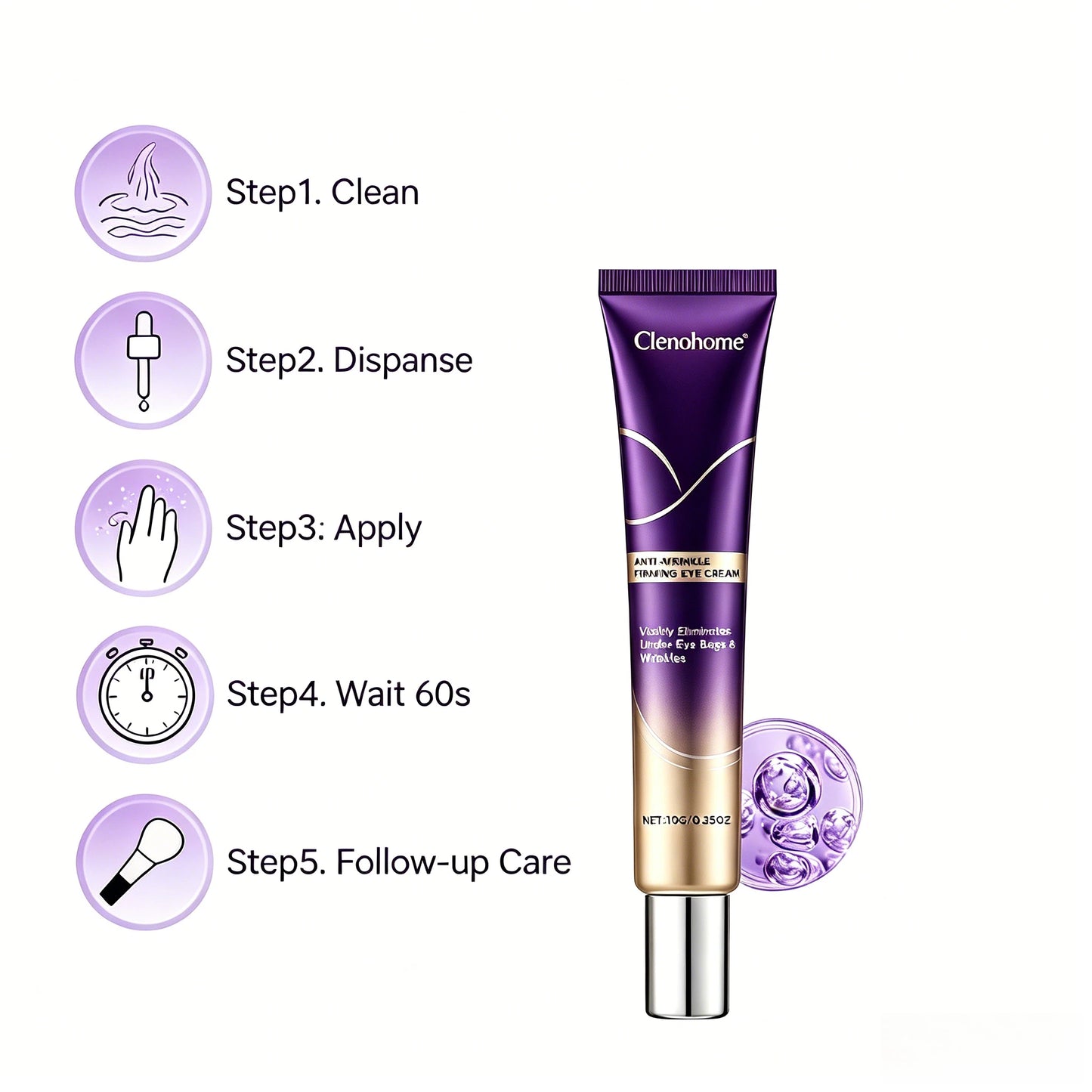 Clenohome™ Instant Face Temporary Tightener – Instant visible results in 30 seconds