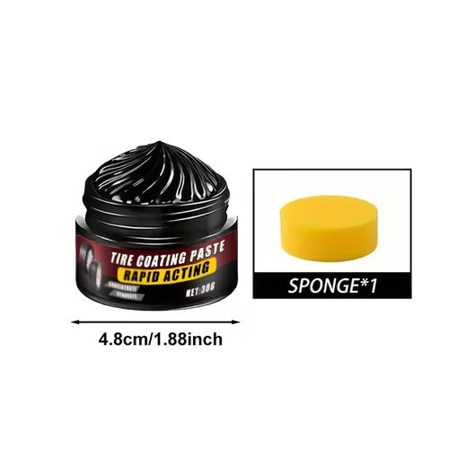 Tire Wax (50g) + Sponge Cleaner