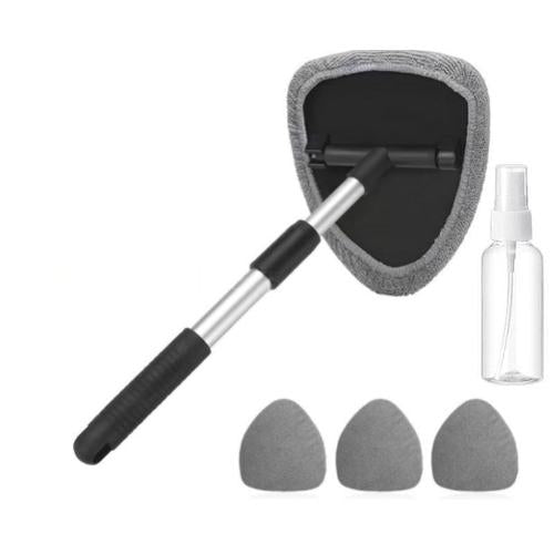 Grey Set(Pentagonal telescopic rod + 4 grey cloth covers + spray bottle)