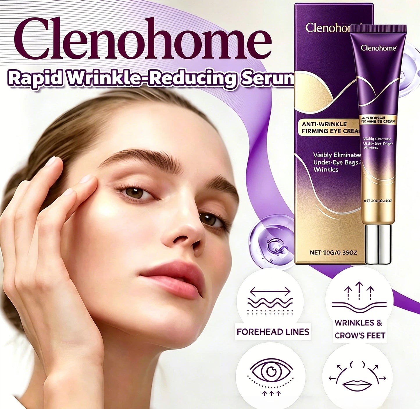 Clenohome™ Instant Face Temporary Tightener – Instant visible results in 30 seconds
