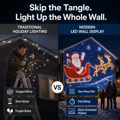 🔥 50% OFF Smart LED Christmas Lights ✨ Turn Your Tree Into A Magical Light Show