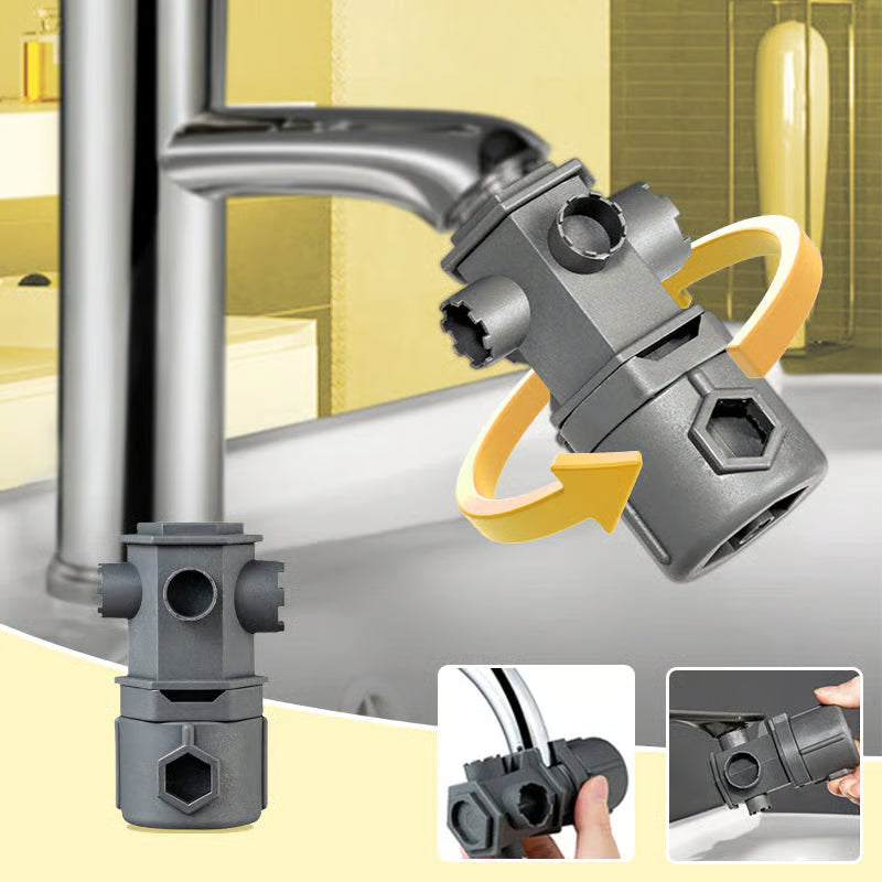 HOT SALE🔥All‑In‑One Faucet Wrench Tool – Fix Any Faucet in Minutes, No Plumber Needed