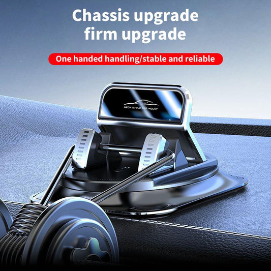 360° Rotatable Car Phone Mount | Ultra Stable, One-Hand Operation