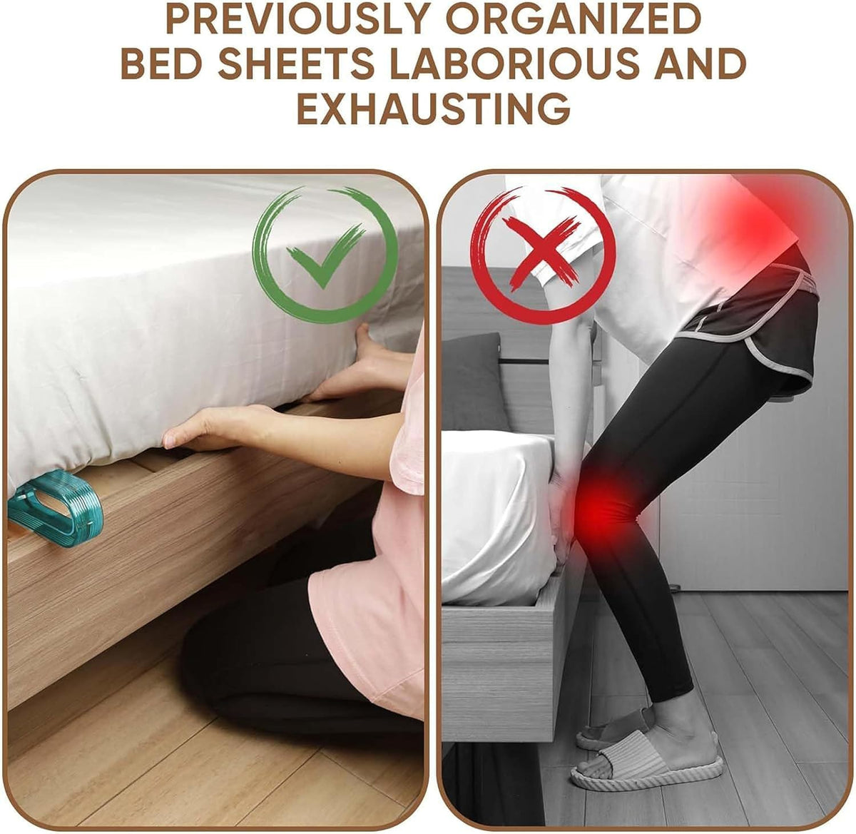 Bedsheet Tucker & Mattress Lifter Tool
