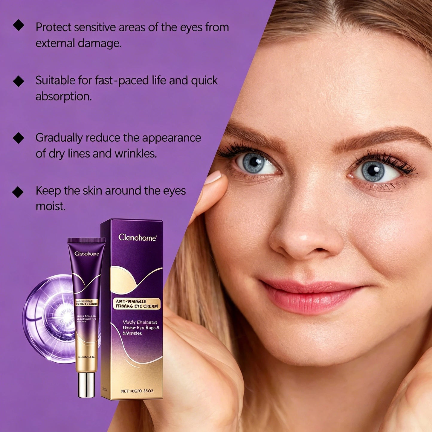 Clenohome™ Instant Face Temporary Tightener – Instant visible results in 30 seconds
