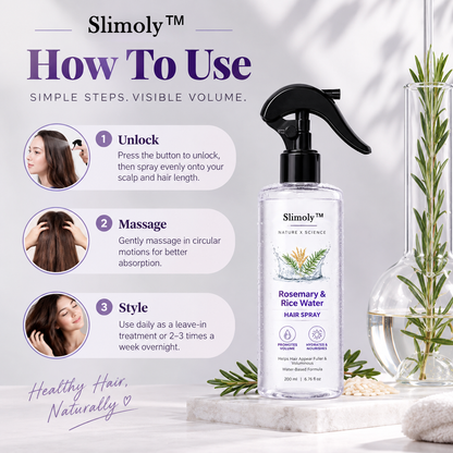 Nature x Science Rosemary Water and Rice Water | 200 ml