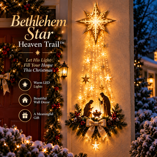 ✨Last Day 90% OFF✨✝️ – Lighted Nativity Wall Decor
