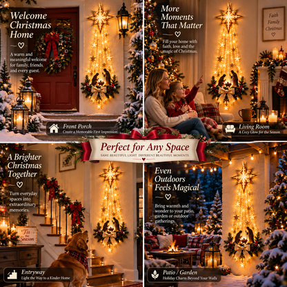 ✨Last Day 90% OFF✨✝️ – Lighted Nativity Wall Decor