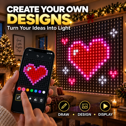 🔥 50% OFF Smart LED Christmas Lights ✨ Turn Your Tree Into A Magical Light Show