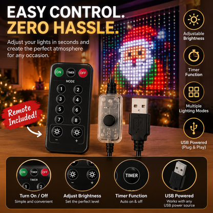 🔥 50% OFF Smart LED Christmas Lights ✨ Turn Your Tree Into A Magical Light Show