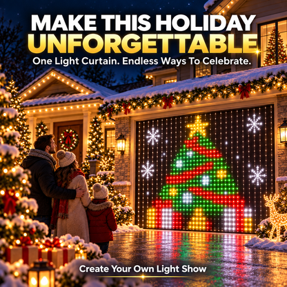 🔥 50% OFF Smart LED Christmas Lights ✨ Turn Your Tree Into A Magical Light Show
