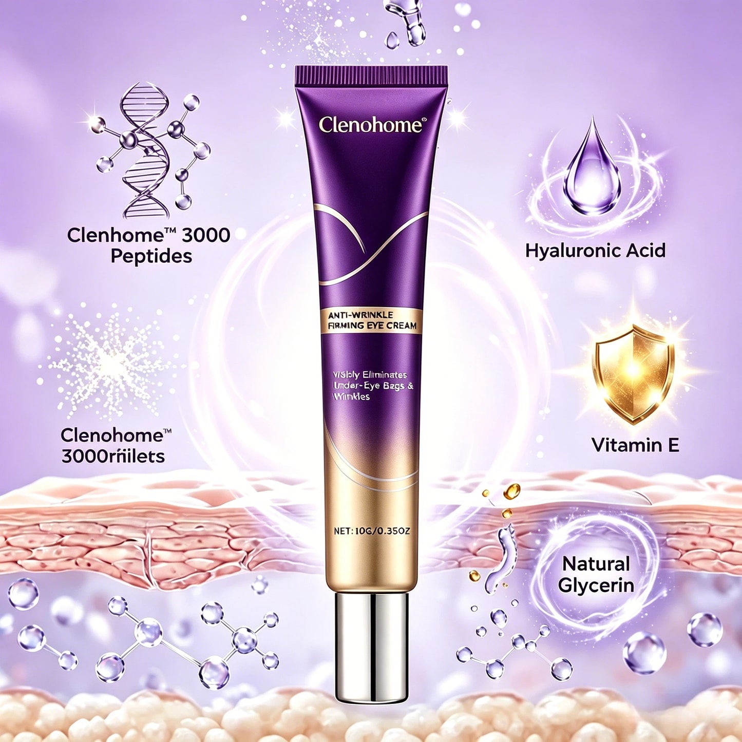 Clenohome™ Instant Face Temporary Tightener – Instant visible results in 30 seconds