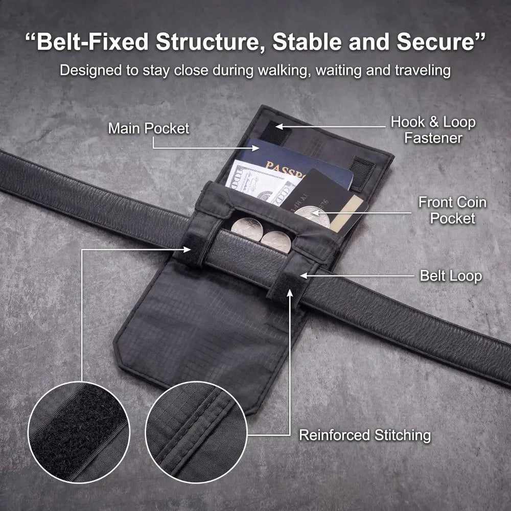 Anti-Theft Passport Pouch