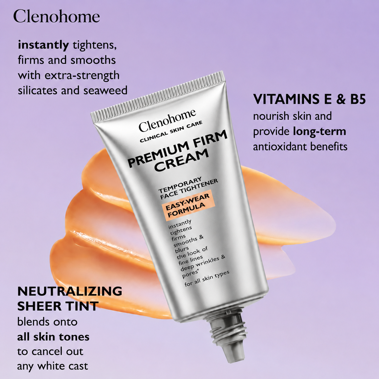 Clenohome® Instant Face Provisional Eye Tightener Easy- Wear Formula