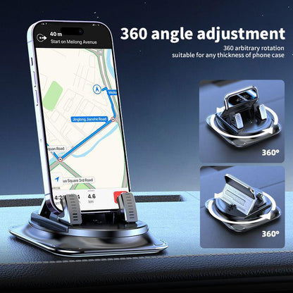 360° Rotatable Car Phone Mount | Ultra Stable, One-Hand Operation
