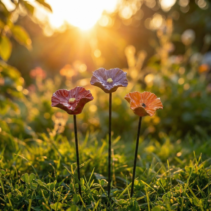 Clenohome's Handmade Bee Blossoms (Set of 4)