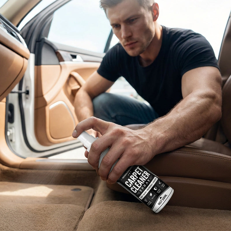 🥳2026 HOT SALE🥳💞50K+ SOLD! 🧼💨  Deep Clean Carpet & Fabric Spray – Micro‑foam lifts embedded dirt & stains, neutralises odours. Great for carpets, upholstery & car interiors – spot clean with ease! 🏠✨